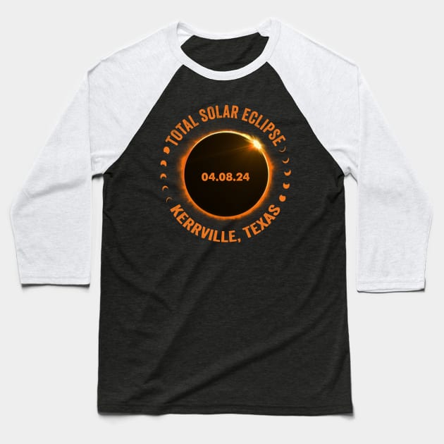 North America Solar Eclipse Watch Party Apparel Baseball T-Shirt by Sky at night